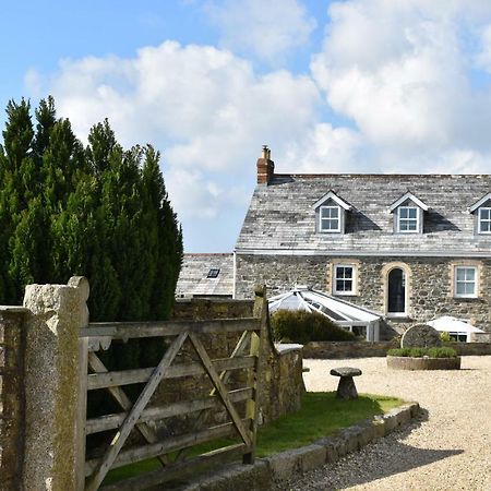Treveighan Farmhouse Saint Teath Exterior photo