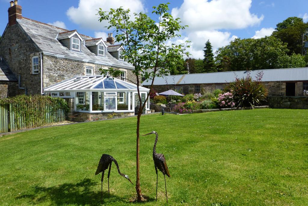 Treveighan Farmhouse Saint Teath Exterior photo